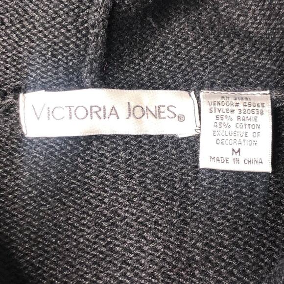 Vintage Knit Hooded Ugly Sweater Christmas Snowman Holiday Size M - Picture 12 of 16